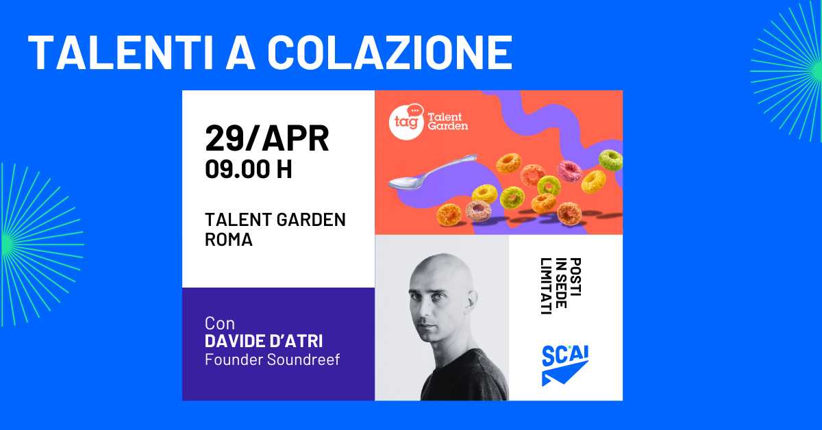 locandina format talenti a colazione scai talent garden